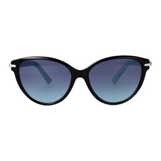 Tiffany & Co. Tf 4261 Zonnebril - Dames - Zonnebrillen - Zwart - 56 MM - Accessoires