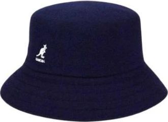 Kangol Wollen Rigid Hat - unisex - Hoeden - Blauw - M - Wol - Accessoires