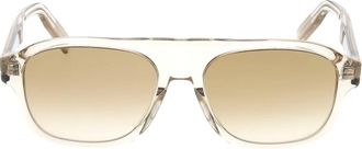 Dior Accessoires, unisex, Geel, ONE Size, Zonnebril