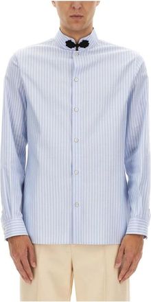 Valentino Hombre, Camisas, Azul, Talla: L