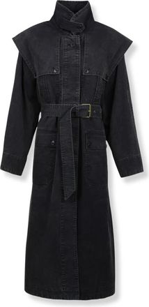 Isabel Marant Mujer, Abrigos, Negro, Talla: S