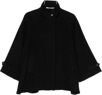 Tagliatore Mantella Leila - - Jackets - Donna - Nero - XS