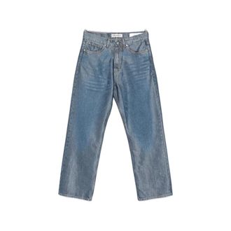 Our Legacy Faded-effect Straight-leg Jeans