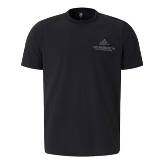 adidas Functional Logo T-shirt Asia Sizing Black JD5748