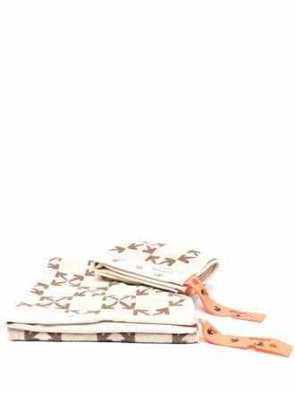 Off-white Set di asciugamani con stampa - Toni neutri