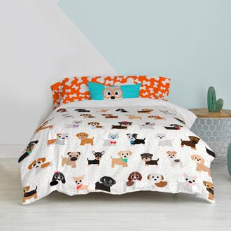 Happy Friday Juego n&oacute;rdico 2 piezas 100% algod&oacute;n multicolor 180x220 cm (cama 105)