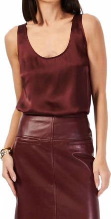 Cami NYC Nilou Camisole In Cranberry