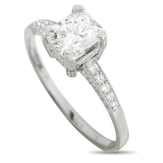 Luxury Bazaar Platinum 1.21ct Diamond Ring MF33-051826