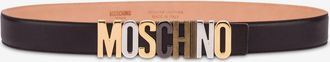 Moschino Cintura in vitello - Nero