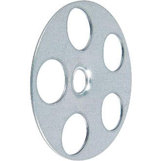Fischer 100x Platillo Aislante Ha 36 Perforado Acero Inoxidable A4 - 004285