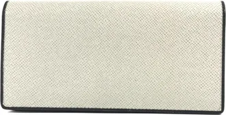 Louis Vuitton Beige Bicolor Black Taiga Leather Leather Wallet (Bi-Fold) (Pre-Owned)