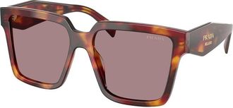 Prada PR 24ZS 22A20I Womens Sunglasses Tortoiseshell Size 56