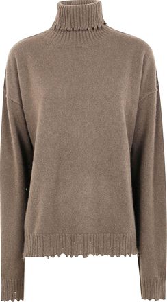 Uma Wang High Neck Top Sweater