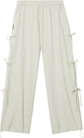Mini Cream Pantaloni con nodo - Toni neutri