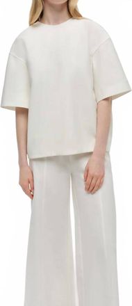 SIMKHAI Aude Cotton Top In White