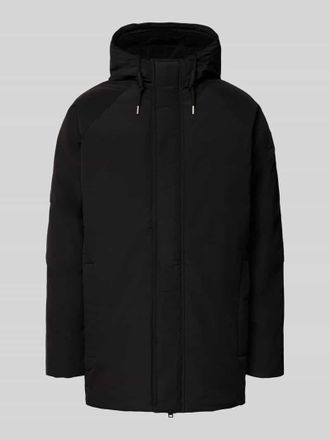Jack & Jones Jack & Jones Parka mit Kapuze Modell WOOD in BLACK, Gr&ouml;&szlig;e XXL