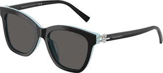 Tiffany & Co. TF4241D Asian Fit 8055S4 Womens Sunglasses Black Size 54
