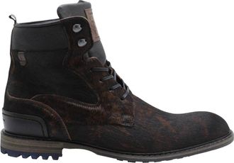 Floris Van Bommel Crepi 05.23 - Heren - Veterlaarzen - Bruin - 44 EU - Schoenen
