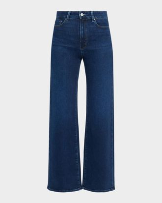 Paige Anessa High-Rise Wide-Leg Jeans