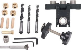 OEM Kit De Plantilla Para Agujeros Ocultos 3 En 1, Kit De Plantilla De Perforaci&oacute;n Para Carpinter&iacute;a De Aleaci&oacute;n De Aluminio, Kit De Plantilla De Perforaci