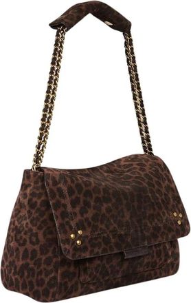 Jerome Dreyfuss Lulu M Schoudertas - Dames - Schoudertassen - Bruin - ONE Size - Katoen - Tassen