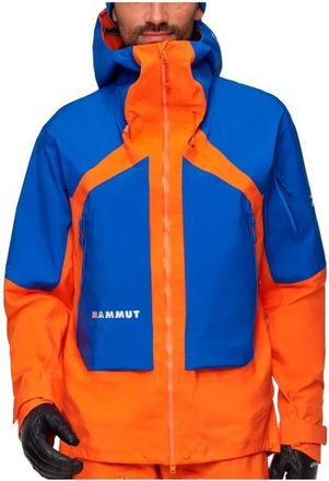Mammut Eiger Nordwand Pro Hardshell Hooded Jacket Regenjacke für Herren | blau