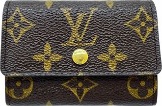 Louis Vuitton Brown Monogram Coin Purse/Coin Case (Pre-Owned)
