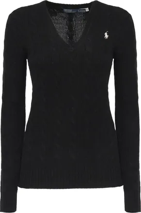 Polo Ralph Lauren Black Wool Knitwear