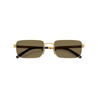 Prada unisex, Accessoires, Geel, Maat: 55 MM Satijn