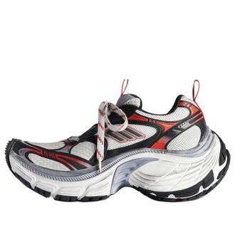 Balenciaga 10xl Sneaker Grey White Red 792779W2MV21960