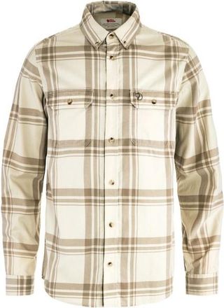 Fj&auml;llr&auml;ven &Ouml;vik Lite Flannel Shirt Hemd f&uuml;r Herren | beige