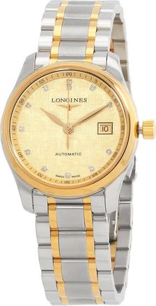 Longines Master Collection Automatic Diamond Ladies Watch L2.257.5.38.7