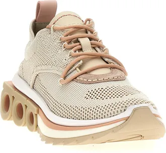 Ferragamo Nima Sneakers - Cream