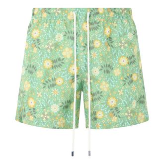 Fedeli Beachwear, male, Green, Size: XL Madeira Swim Trunks