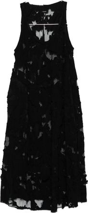 R13 Distressed Sleeveless Dress - Womens - Polyester/Viscose