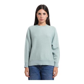 iBlues Round-neck Truien - Dames - Ronde hals truien - Groen - L - Truien & Vesten