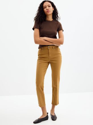 Contemporaine Womens Lightweight denim stretch pant Fit: Straight leg, regular rise