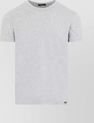Tom Ford crew neck short sleeve t-shirt with tonal stitching