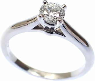 Cartier Platinum Platinum 950 Band Ring (Pre-Owned)