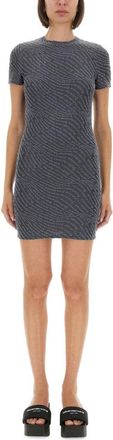 Alexander Wang Textured Jacquard Mini Dress