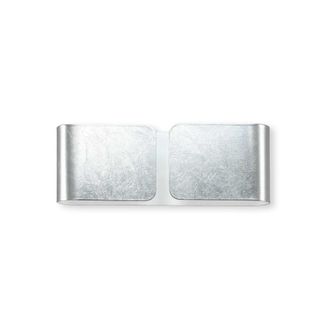 Netlighting Clip 2 Light Indoor Small Wall Light Silver G9