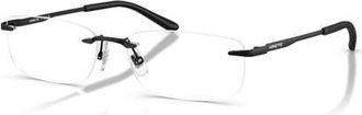 Arnette 58mm Rectangle optical glasses in Black at Nordstrom