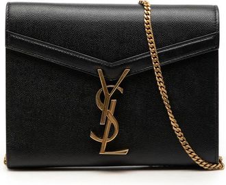 Saint Laurent Pre-owned Saint Laurent Grain De Poudre Monogram Cassandra Chain Wallet Ladies 5TB6FJWZGIY28RJ1