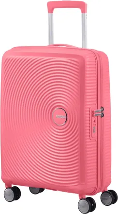 American Tourister Koffer AMERICAN TOURISTER Soundbox Sun Kissed, Damen, Gr. B/H/T: 20cm x 55cm x 40cm, rot (coral), Polypropylen, Koffer Koffer