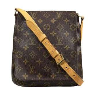 Louis Vuitton Pre-owned Cross Body Bags, female, Brown, Size: ONE SIZE Pre-owned Vintage Monogram Shoulder Bag