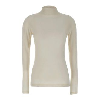 Fabiana Filippi Coltrui - Dames - Cashmere truien - Wit - S - Kasjmier - Truien & Vesten