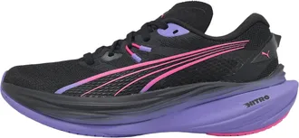 Puma Deviate Nitro 3 DIGITOKYO Running Shoes in PUMA Black/Fluro Pink Women