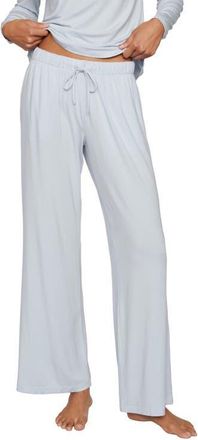 Eberjey Gisele Stretch Modal Pajama Pants in Ice Blue at Nordstrom, Size X-Small