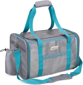 OEM Transport&iacute;n De Malla Truelove Azul Para Perros Y Gatos