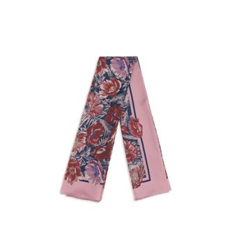 Valentino Garavani Floral Silk Scarf - Pink